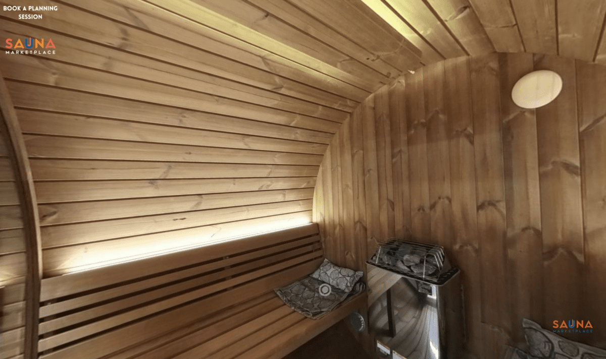 Saunalife E7G Inside The Barrel